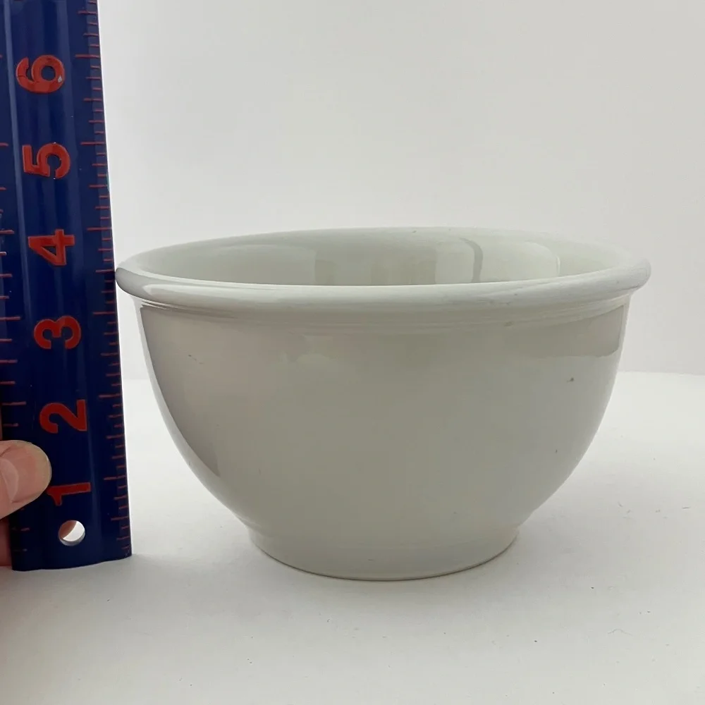 Vintage Williams Sonoma white stoneware ceramic small mixing serving bowl